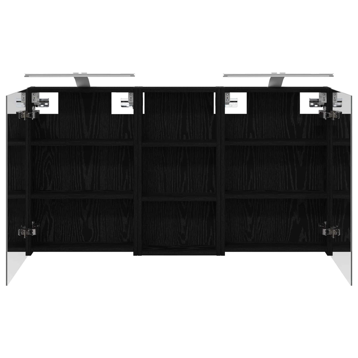 Badezimmerschrank-Set 3 stk. 110 x 10,5 x 60,5 cm Holzwerkstoff