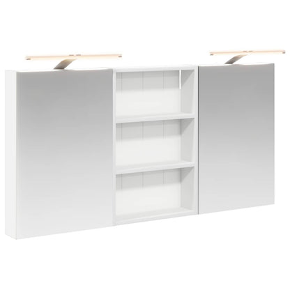 Badezimmerschrank-Set 3 stk. 120 x 10,5 x 60,5 cm Holzwerkstoff