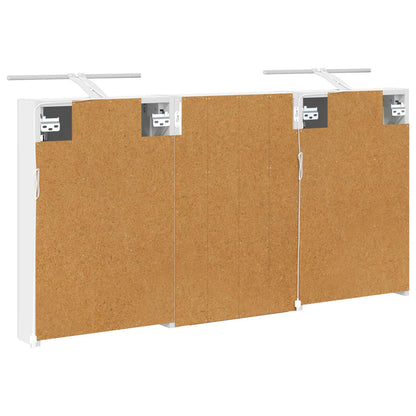 Badezimmerschrank-Set 3 stk. 120 x 10,5 x 60,5 cm Holzwerkstoff