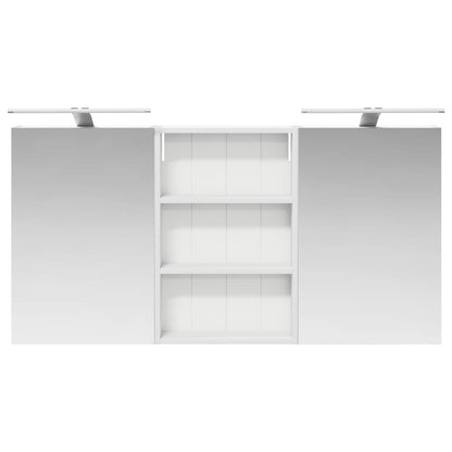 Badezimmerschrank-Set 3 stk. 120 x 10,5 x 60,5 cm Holzwerkstoff