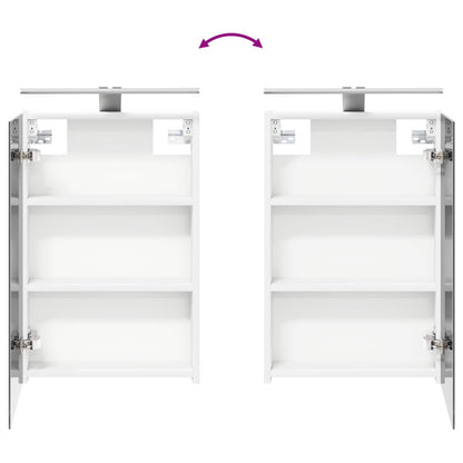 Badezimmerschrank-Set 3 stk. 120 x 10,5 x 60,5 cm Holzwerkstoff