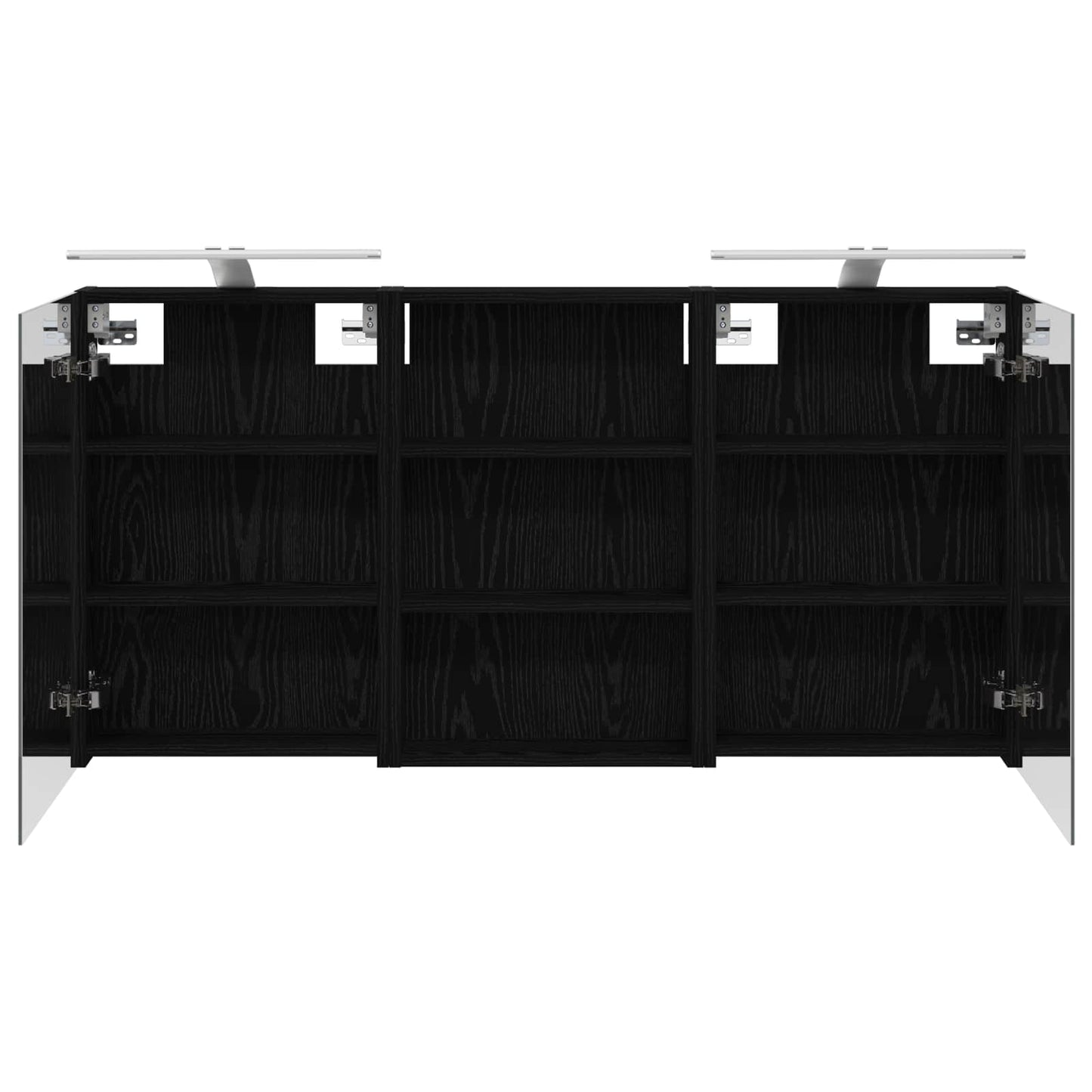 Badezimmerschrank-Set 3 stk. 120 x 10,5 x 60,5 cm Holzwerkstoff