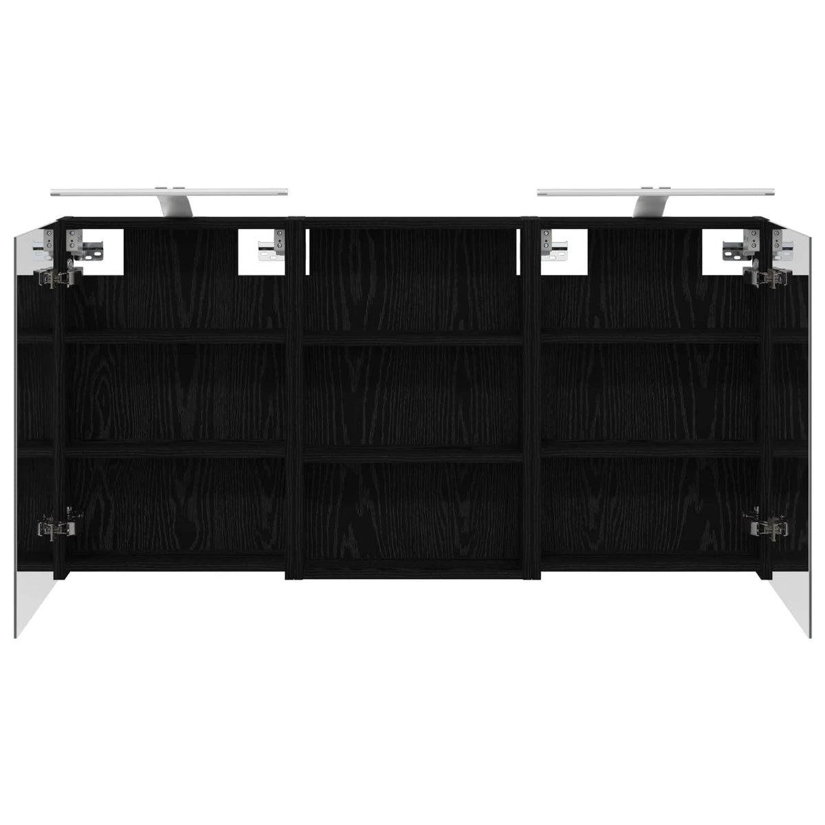 Badezimmerschrank-Set 3 stk. 120 x 10,5 x 60,5 cm Holzwerkstoff