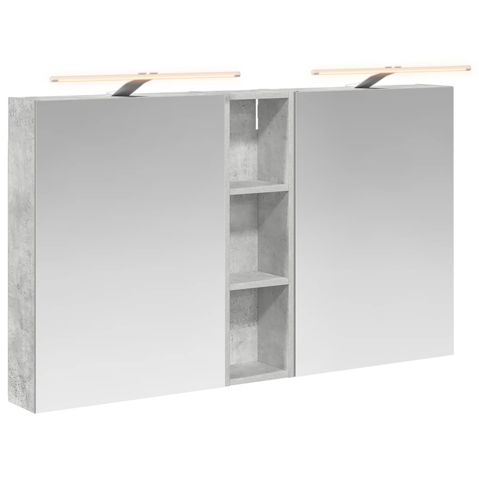 Badezimmerschrank-Set 3 stk. 120 x 14,5 x 70 cm Holzwerkstoff
