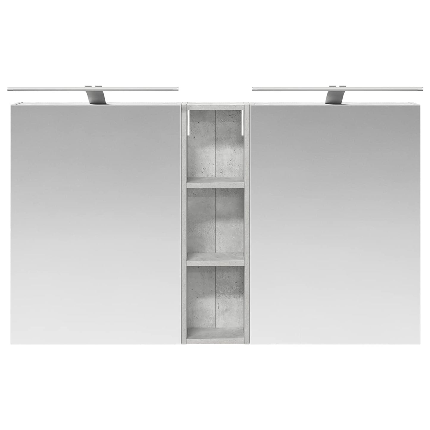 Badezimmerschrank-Set 3 stk. 120 x 14,5 x 70 cm Holzwerkstoff