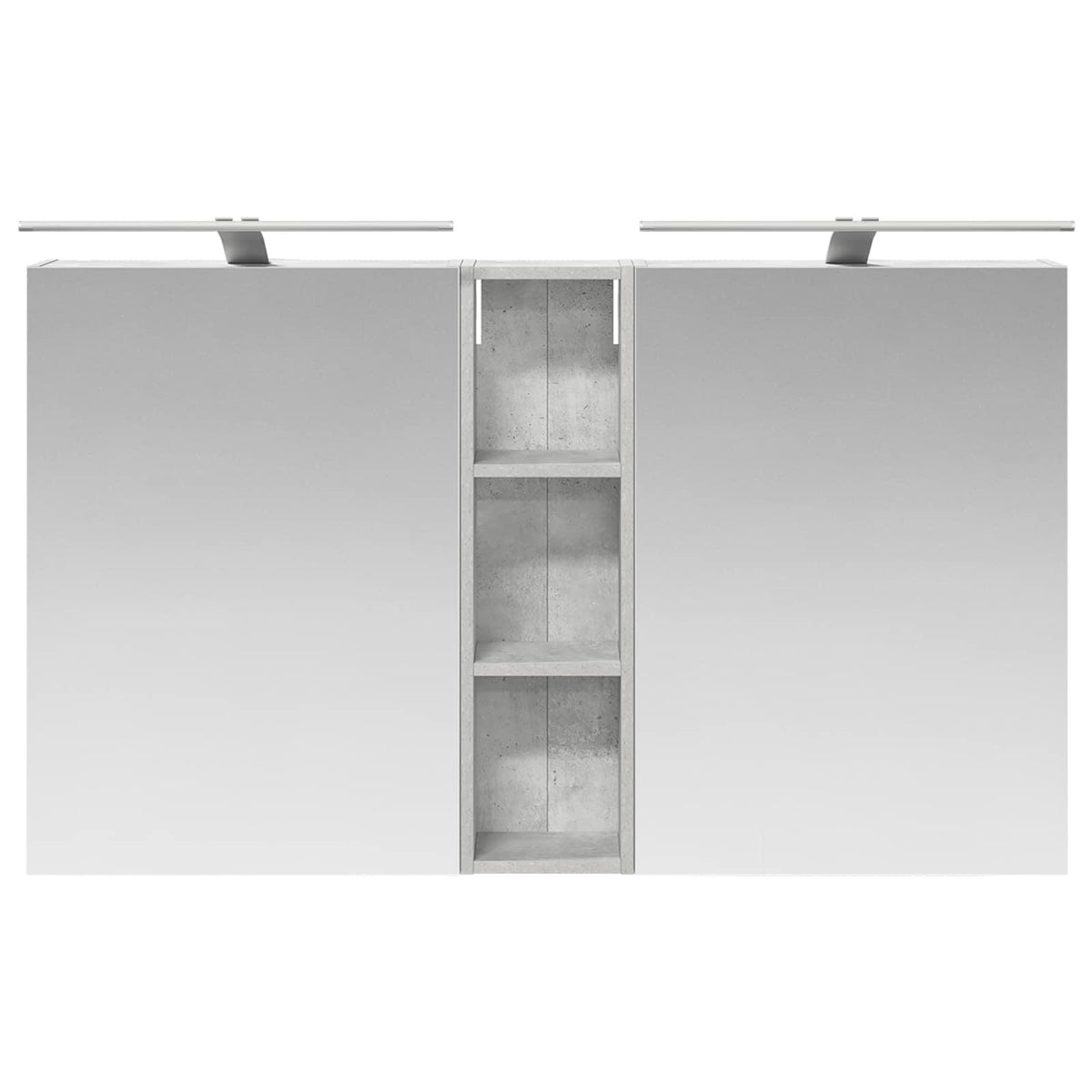 Badezimmerschrank-Set 3 stk. 120 x 14,5 x 70 cm Holzwerkstoff