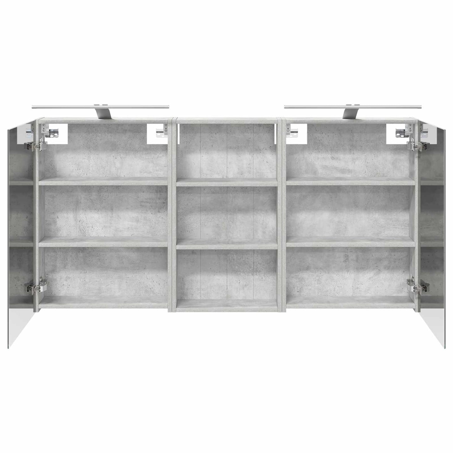Badezimmerschrank-Set 3 stk. 140 x 14,5 x 70 cm Holzwerkstoff