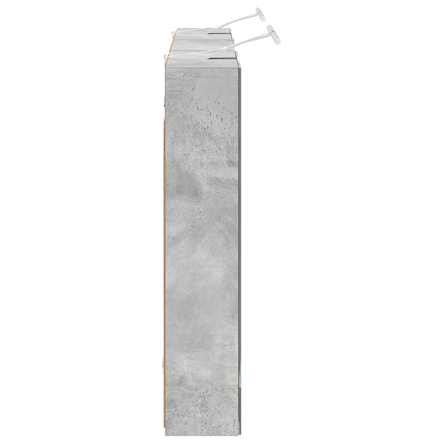 Badezimmerschrank-Set 3 stk. 140 x 14,5 x 70 cm Holzwerkstoff