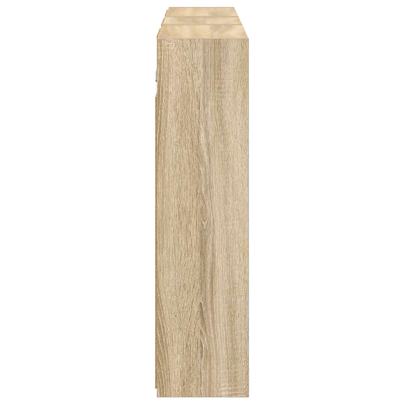 Badezimmerschrank-Set 3 Stk. 116 x 16 x 62,5 cm Holzwerkstoff