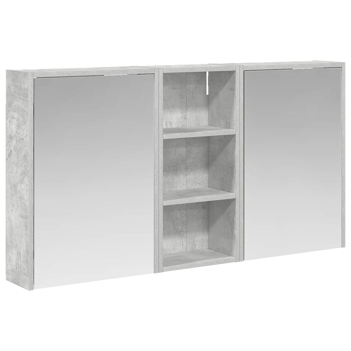 Badezimmerschrank-Set 3 stk. 116 x 16 x 62,5 cm Holzwerkstoff