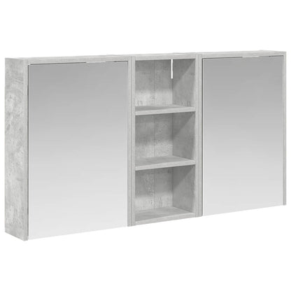 Badezimmerschrank-Set 3 stk. 116 x 16 x 62,5 cm Holzwerkstoff