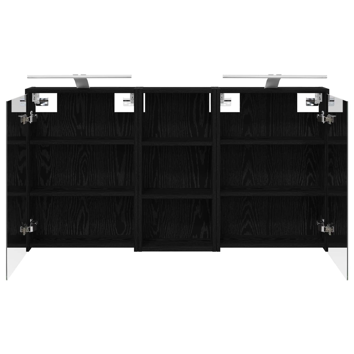 Badezimmerschrank-Set 3 Stk. 116 x 16 x 62,5 cm Holzwerkstoff