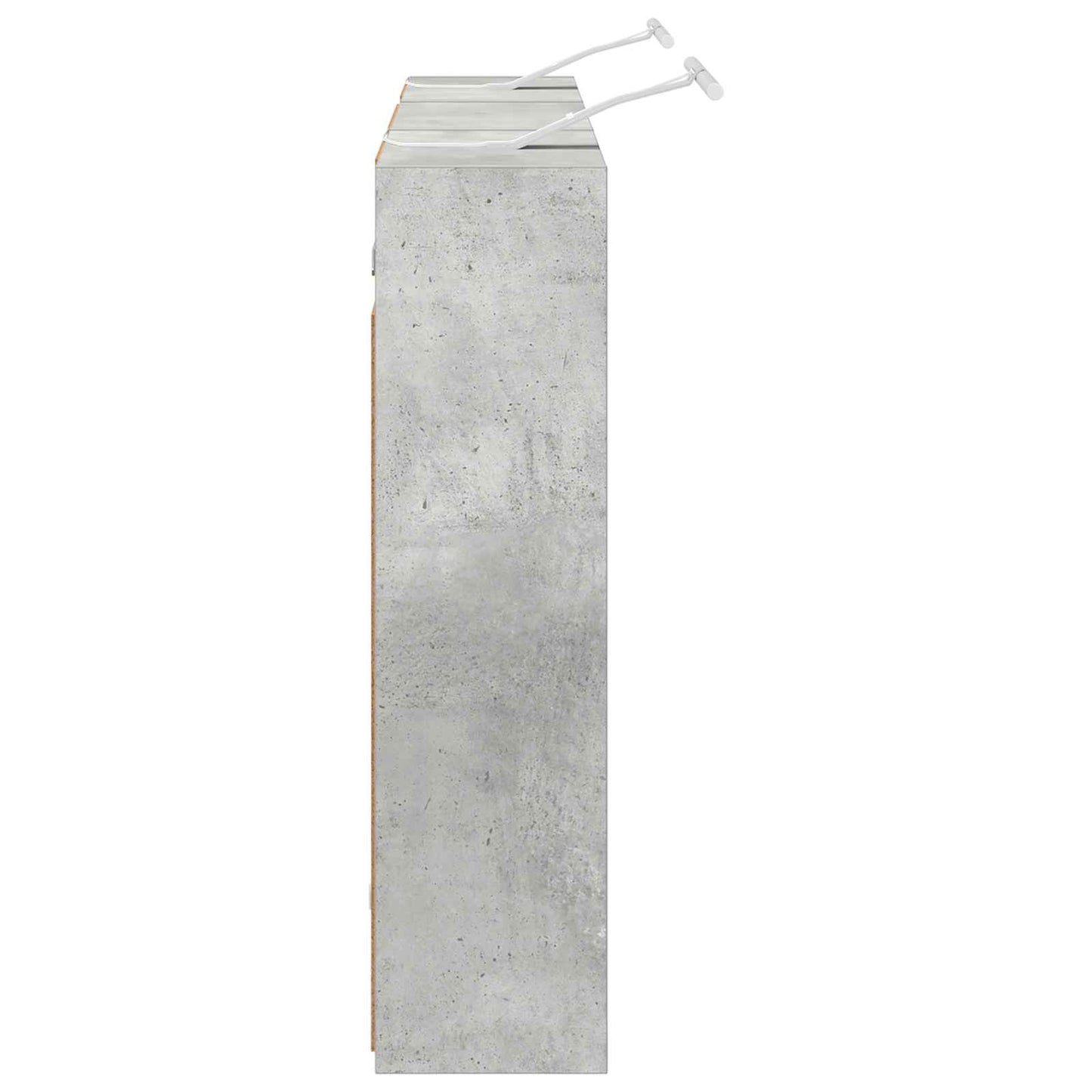 Badezimmerschrank-Set 3 Stk. 126 x 16 x 62,5 cm Holzwerkstoff
