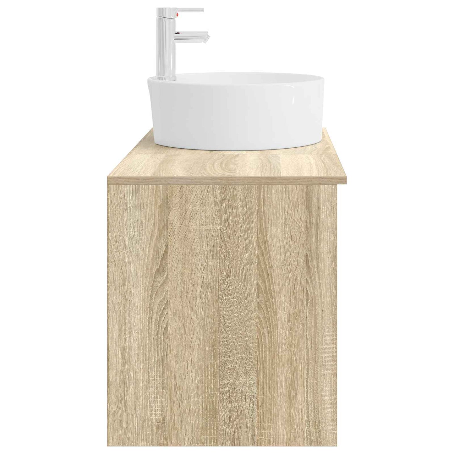 Badezimmermöbel-Set 2 pcs Sonoma-Eiche Holzwerkstoff