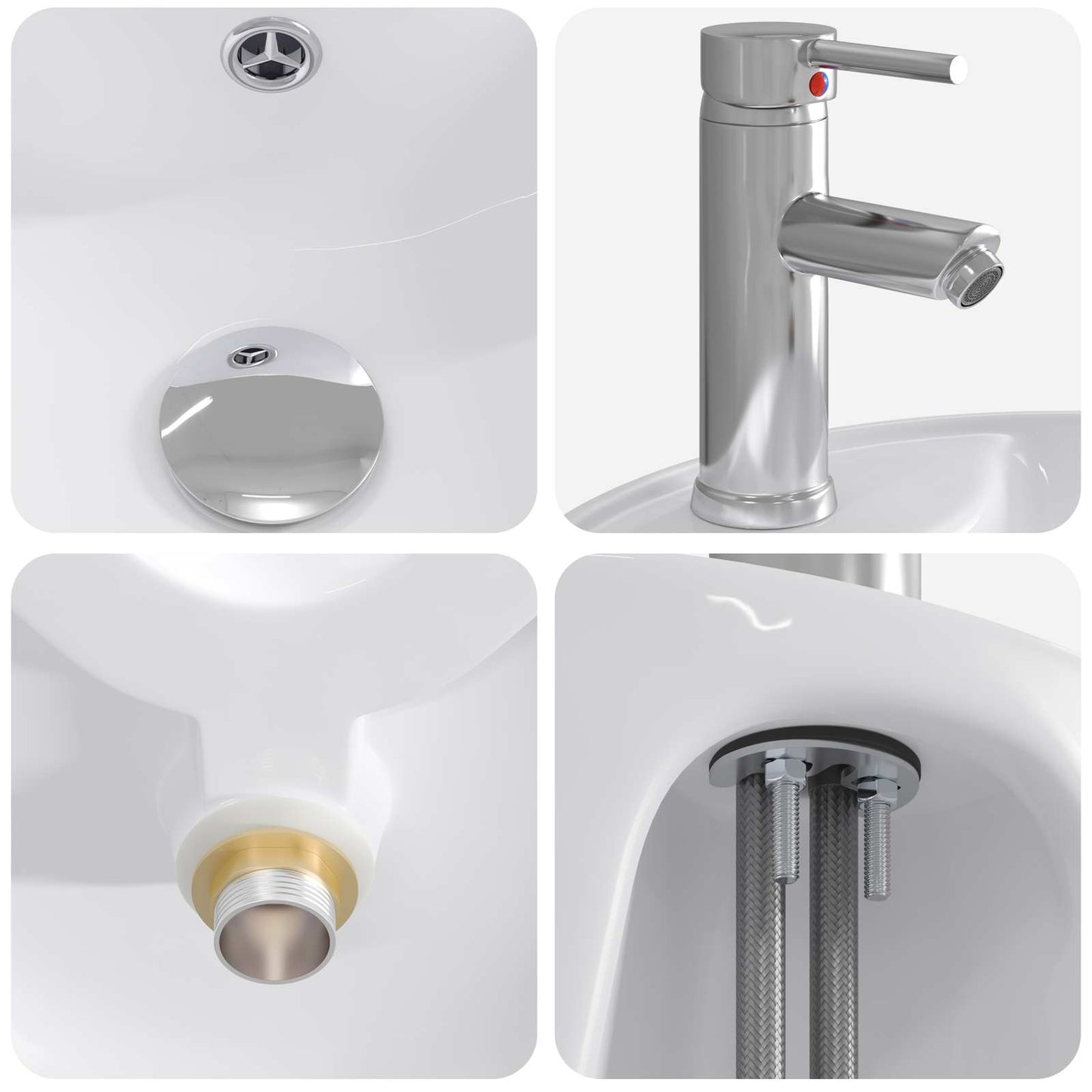 Badezimmermöbel-Set 2 stk. Altholz Holzwerkstoff