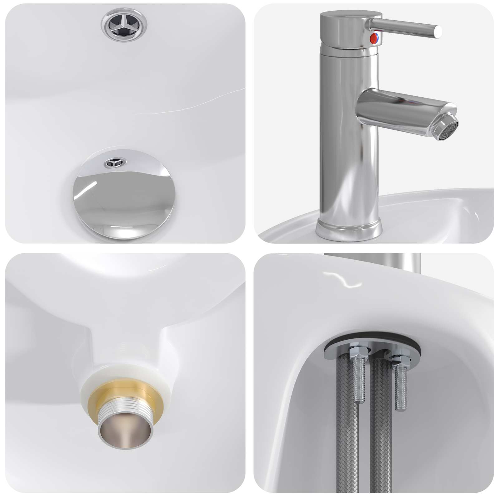 Badezimmermöbel-Set 2 stk. Altholz Holzwerkstoff