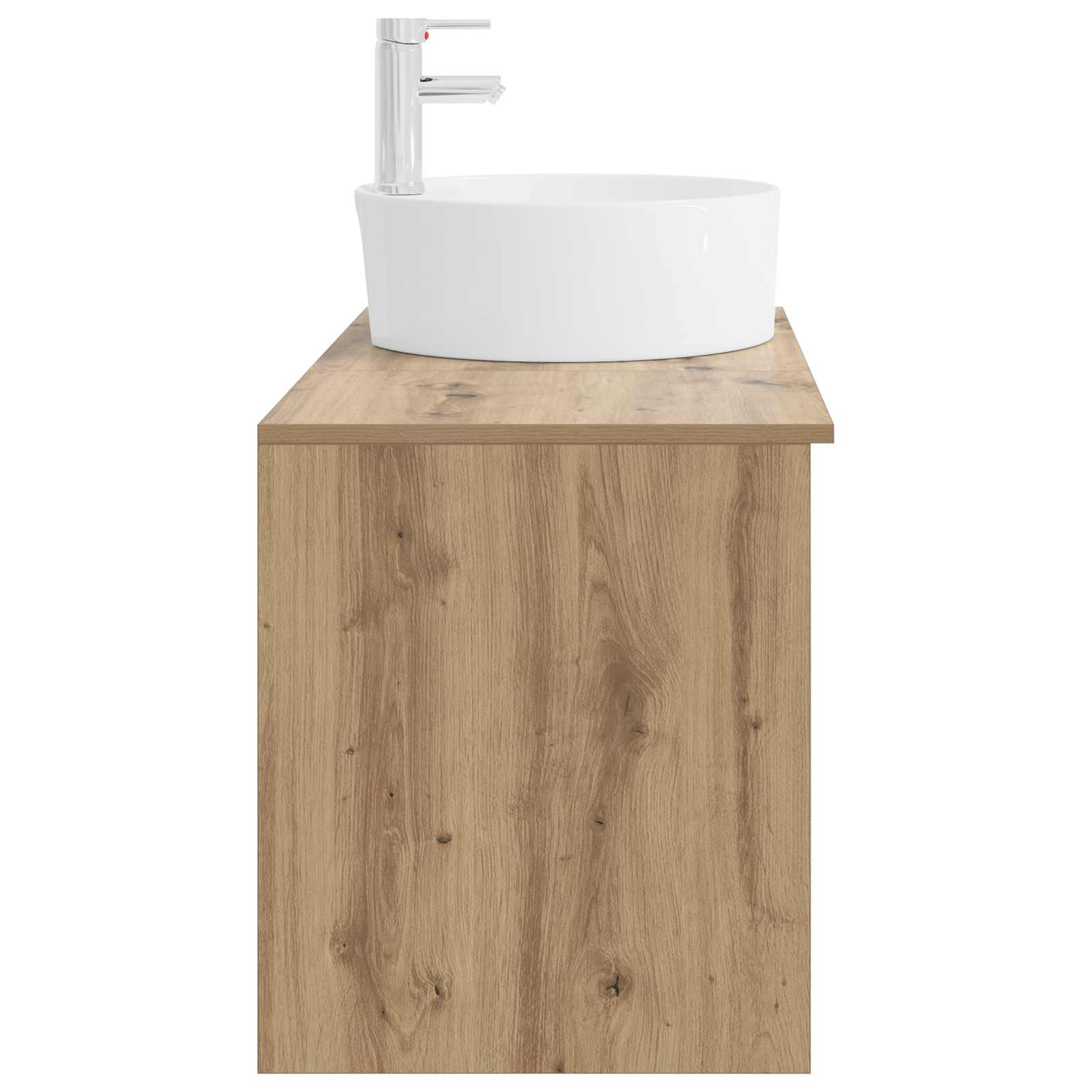 Badezimmermöbel-Set 2 stk. Artisan-Eiche Holzwerkstoff
