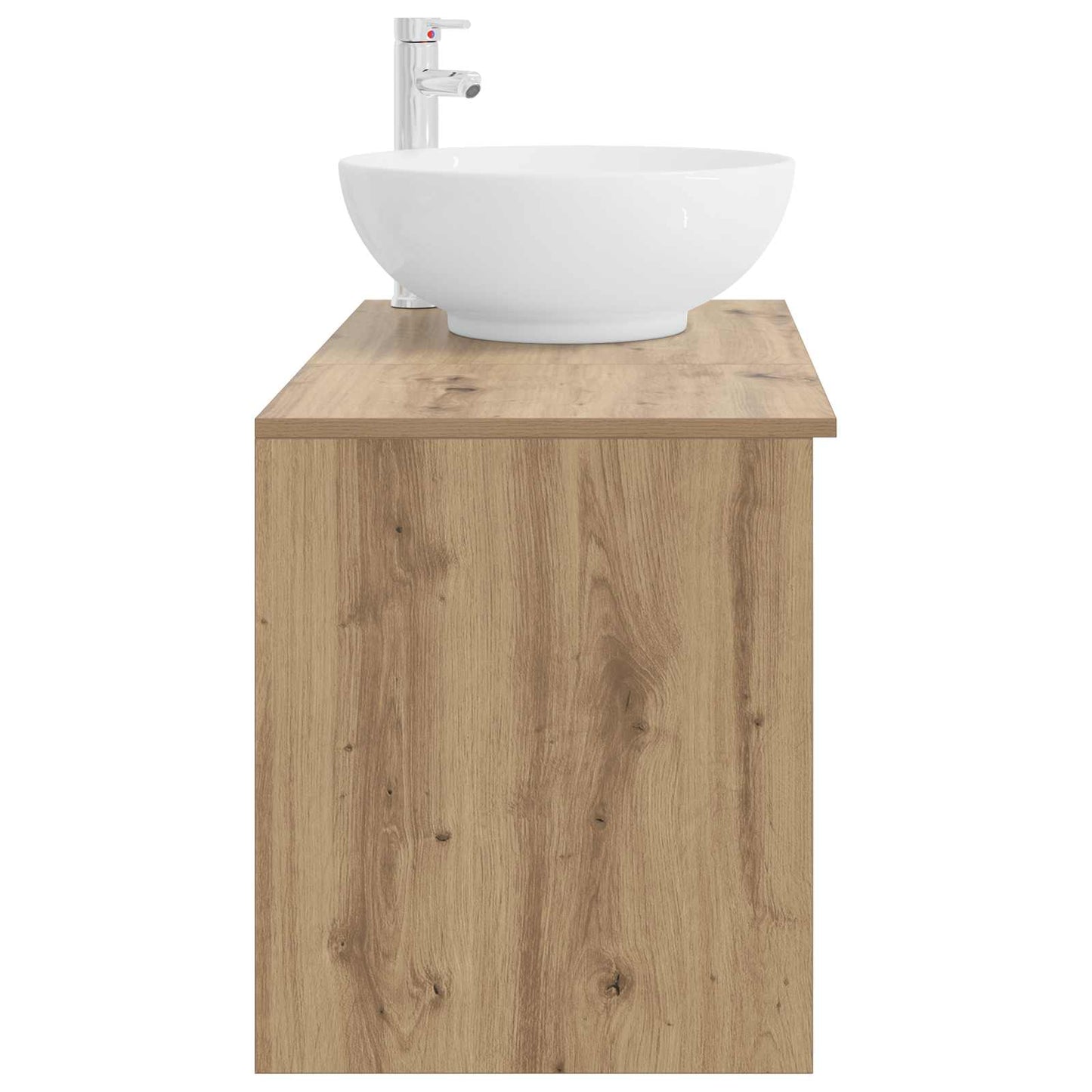 Badezimmermöbel-Set 2 stk. Artisan-Eiche Holzwerkstoff