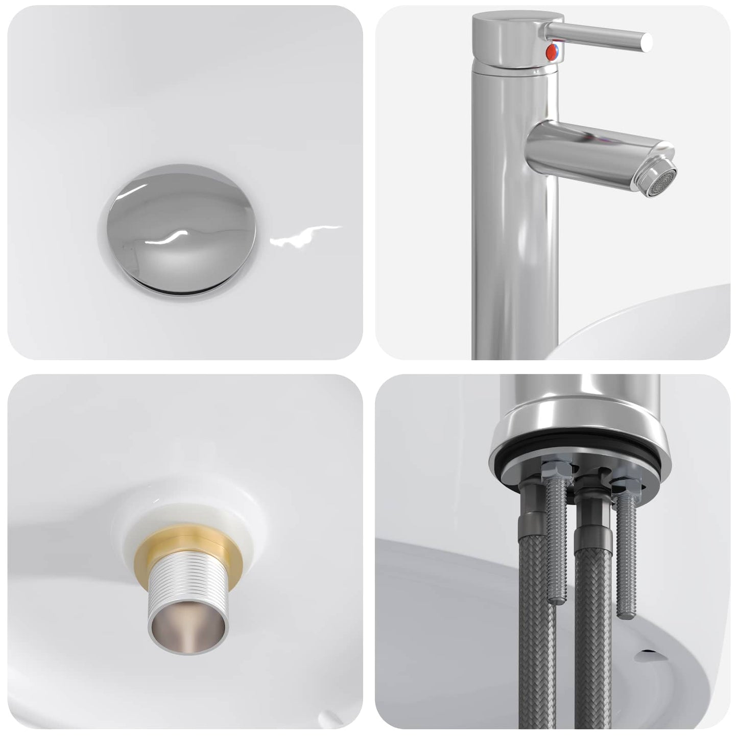 Badezimmermöbel-Set 2 stk. Altholz Holzwerkstoff