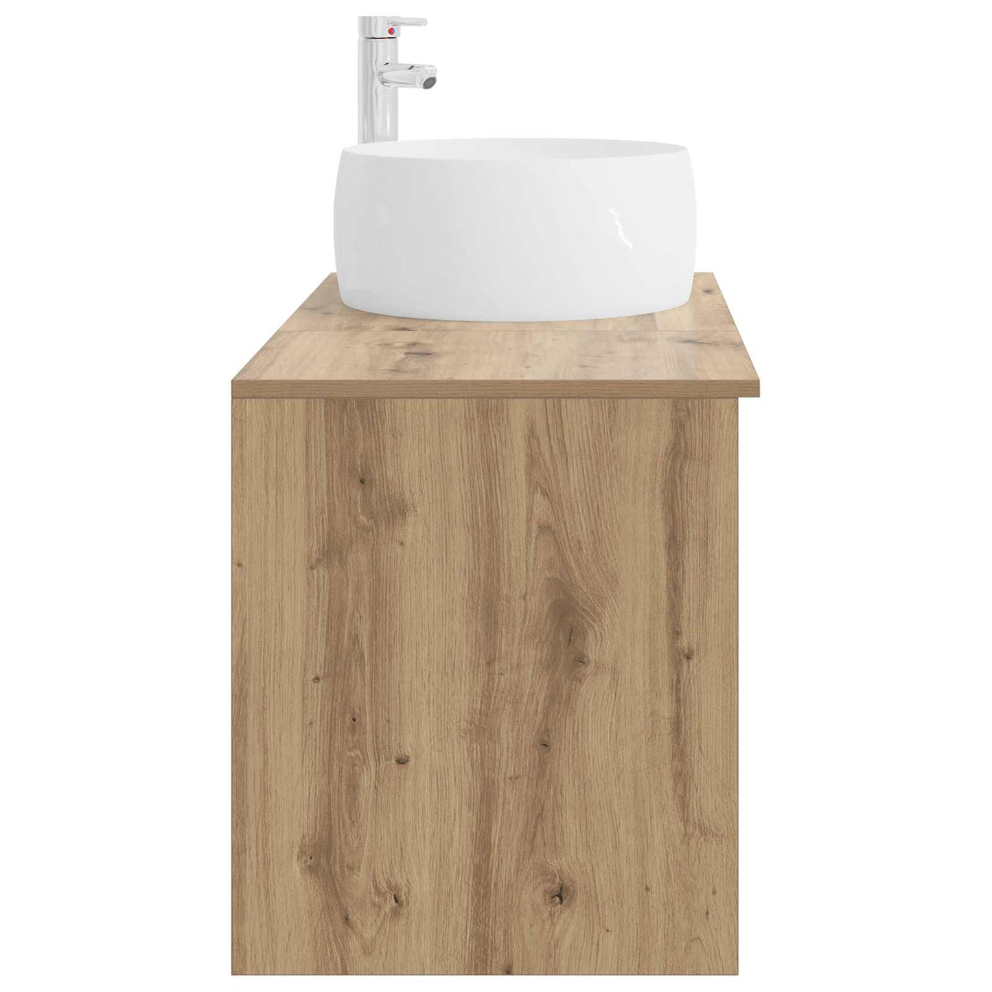 Badezimmermöbel-Set 2 stk. Artisan-Eiche Holzwerkstoff