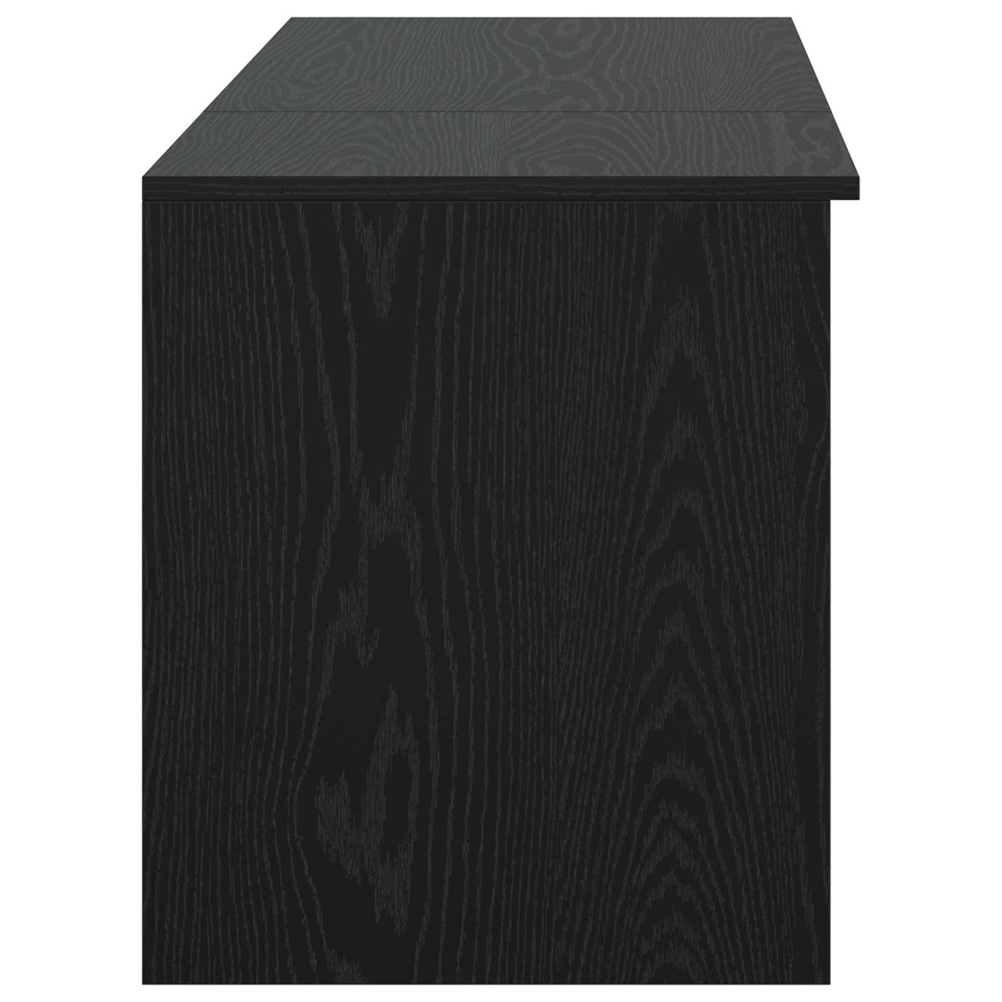 Badezimmermöbel-Set 2 stk. Schwarze Eiche Holzwerkstoff