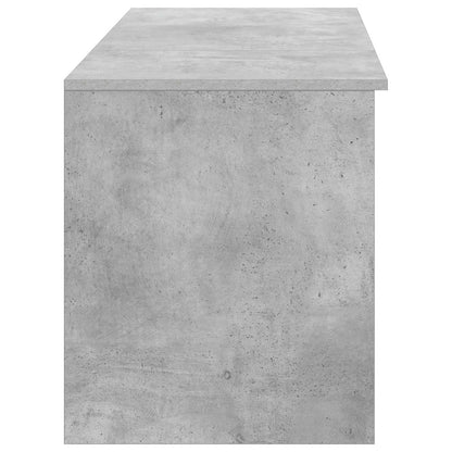 Badezimmermöbel-Set 2 stk. Betongrau Holzwerkstoff