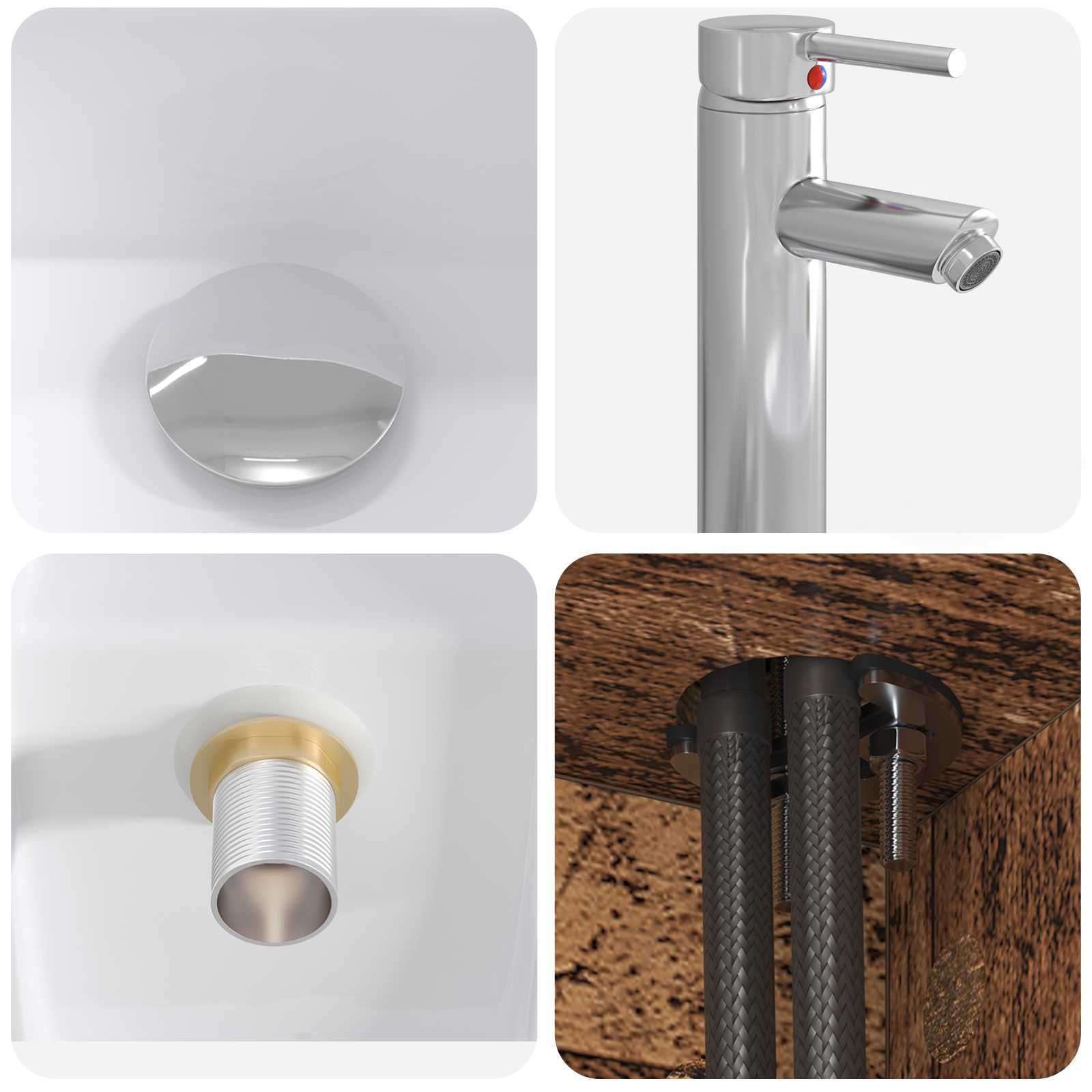Badezimmermöbel-Set 2 stk. Altholz Holzwerkstoff