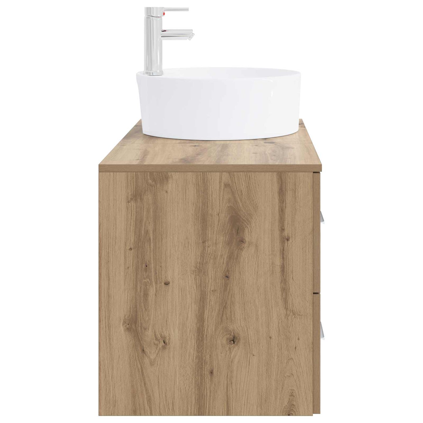 Badezimmermöbel-Set 2 Stk. Artisan-Eiche Holzwerkstoff