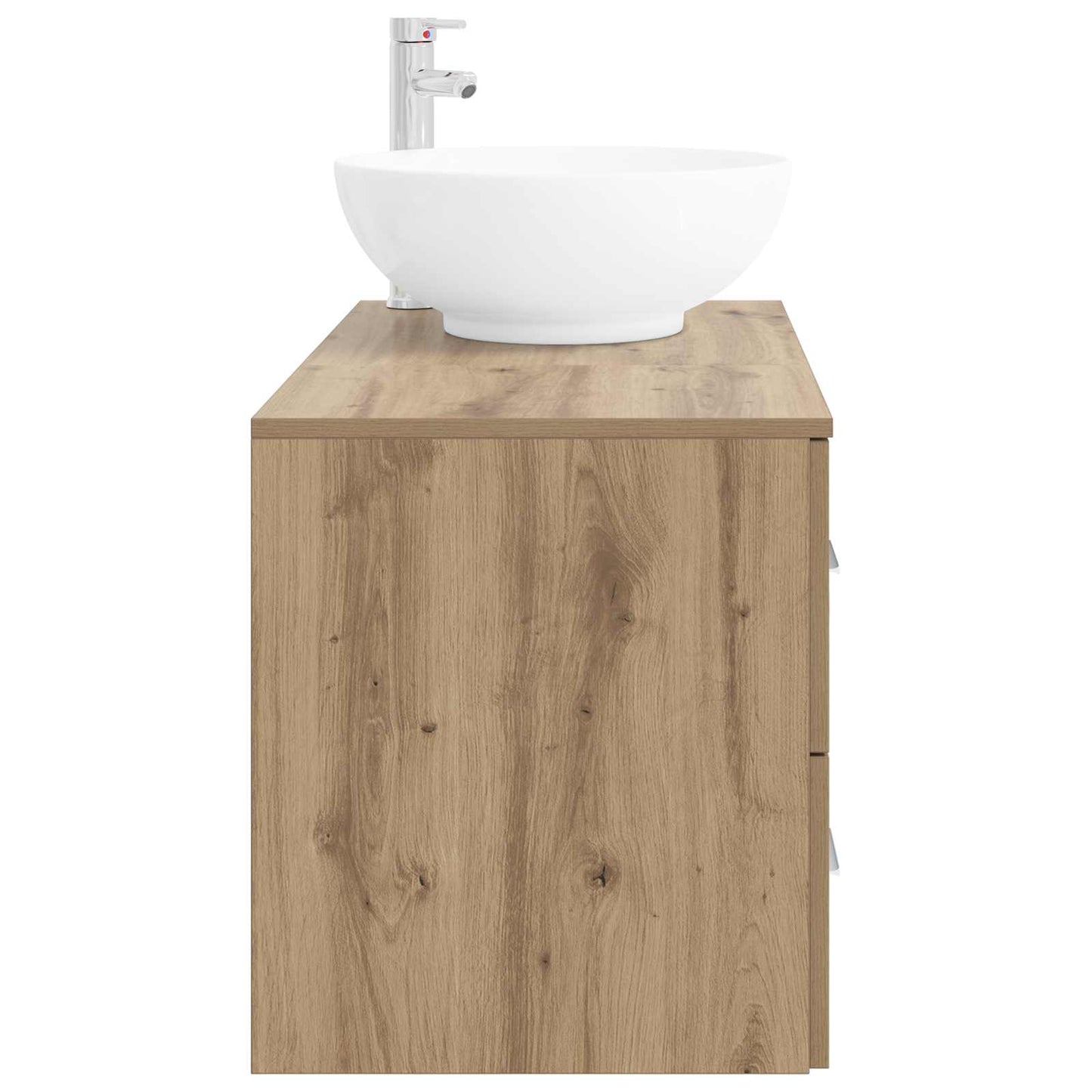 Badezimmermöbel-Set 2 Stk. Artisan-Eiche Holzwerkstoff