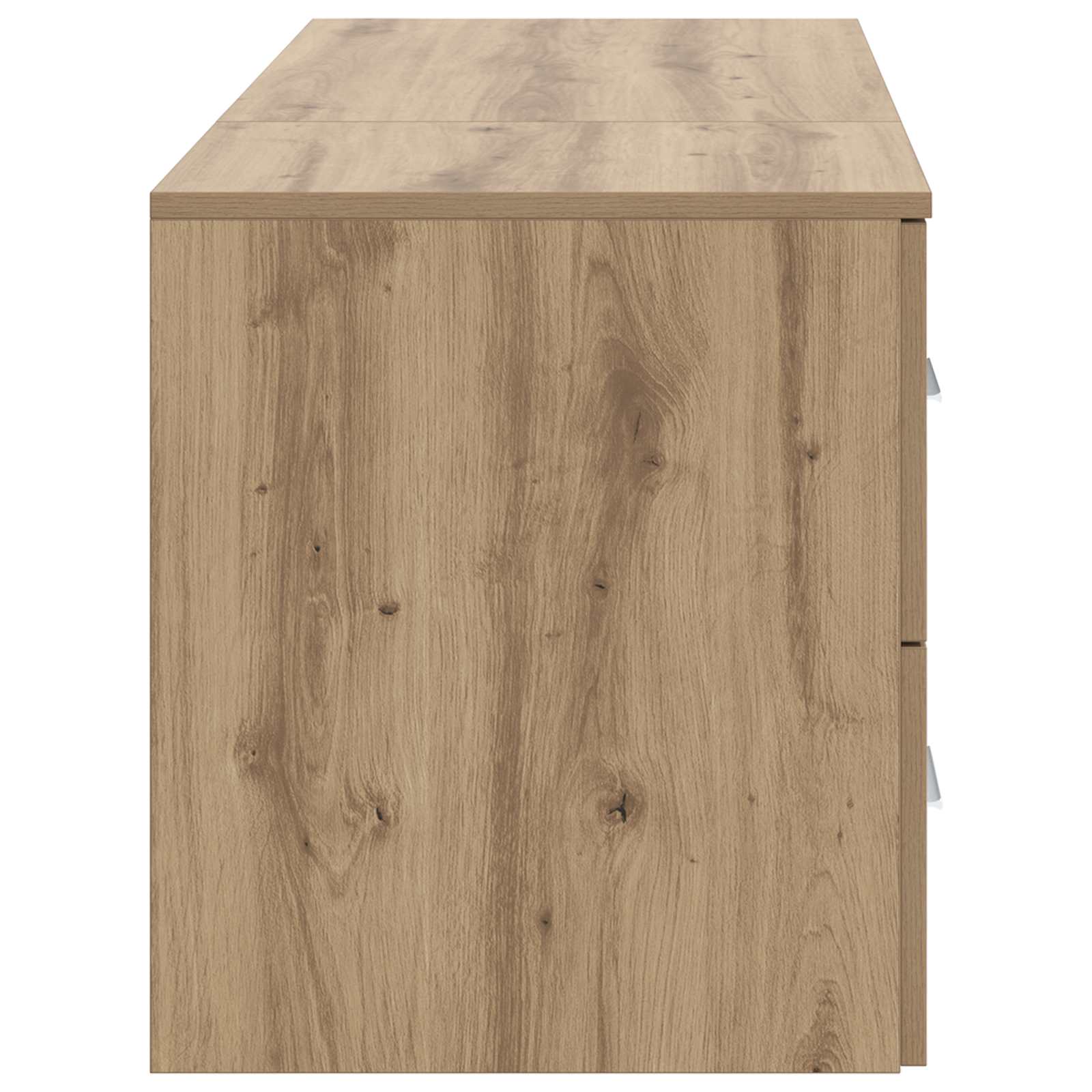 Badezimmermöbel-Set 2 Stk. Artisan-Eiche Holzwerkstoff