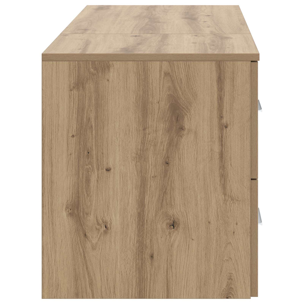 Badezimmermöbel-Set 2 stk. Artisan-Eiche Holzwerkstoff