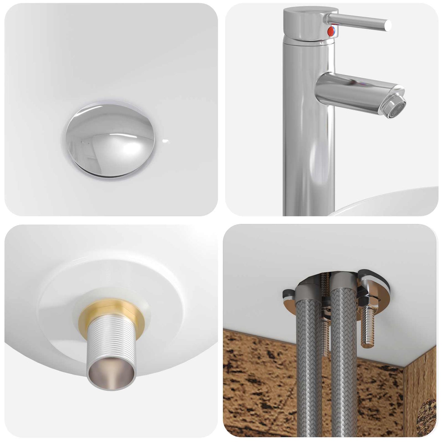 Badezimmermöbel-Set 2 stk. Altholz Holzwerkstoff