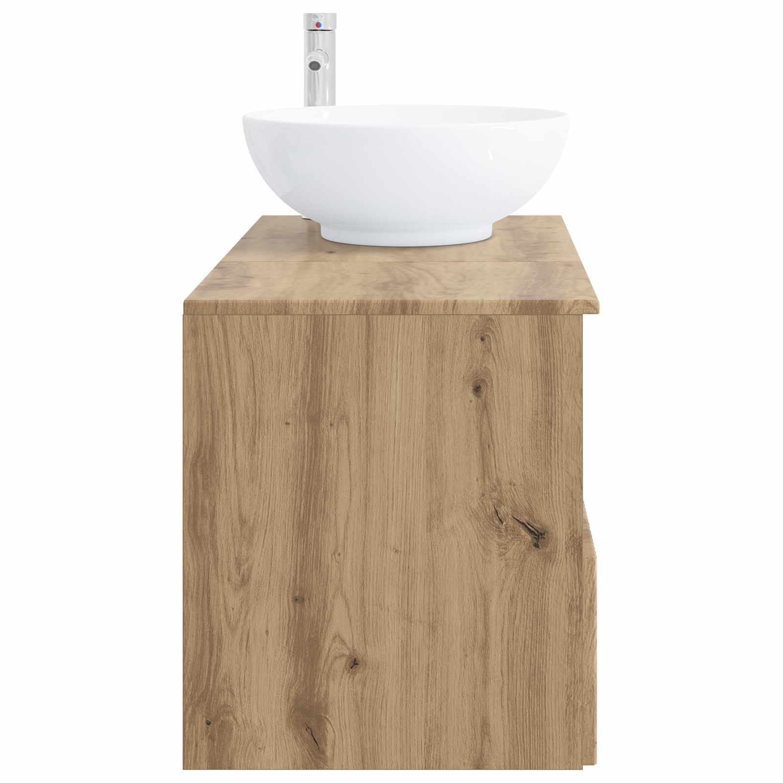Badezimmermöbel-Set 2 Stk. Artisan-Eiche Holzwerkstoff