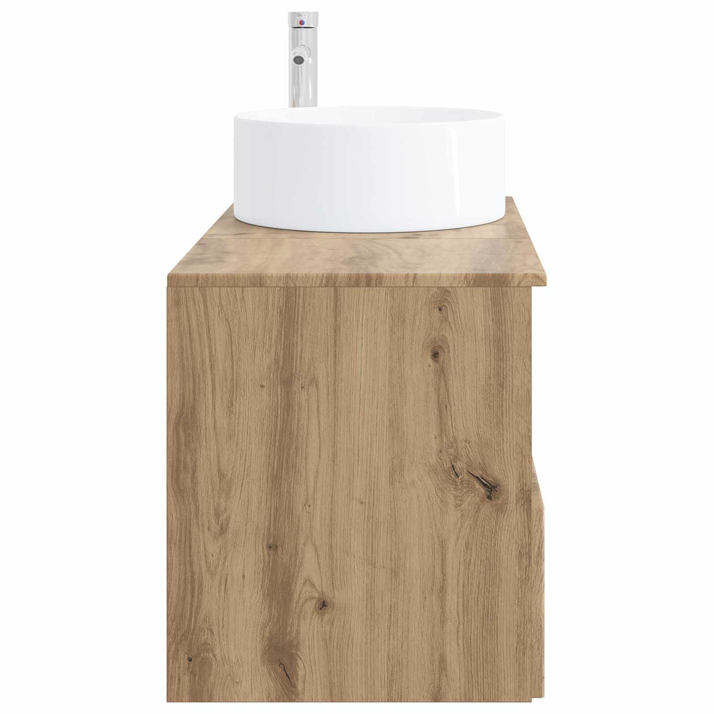 Badezimmermöbel-Set 2 Stk. Artisan-Eiche Holzwerkstoff
