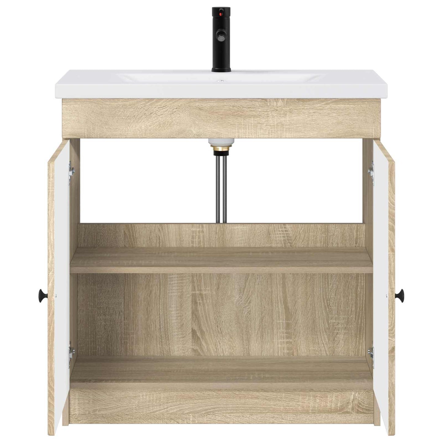 Badezimmermöbel-Set Sonoma-Eiche 78,5 x 37,5 x 81 cm