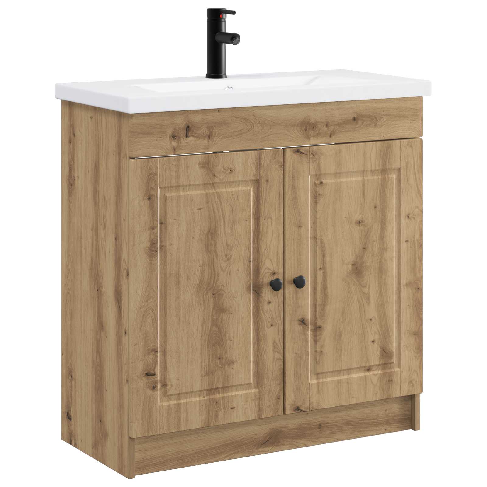 Badezimmermöbel-Set Artisan-Eiche 78,5 x 37,5 x 81 cm