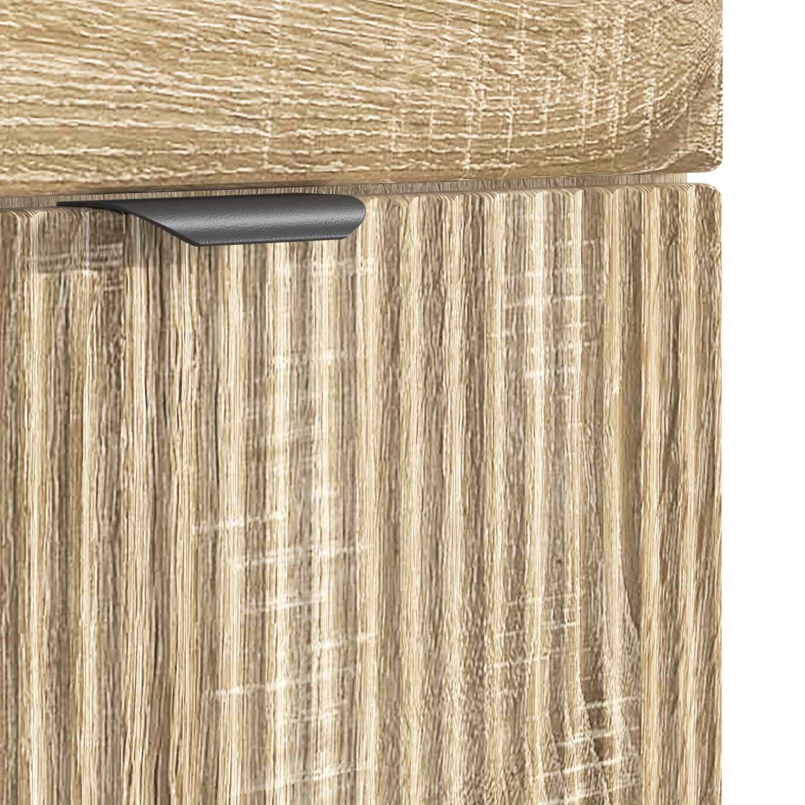 Badezimmermöbel-Set Sonoma-Eiche 56 x 37,5 x 81 cm