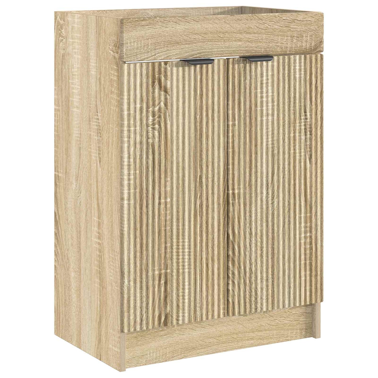 Badezimmermöbel-Set Sonoma-Eiche 56 x 37,5 x 81 cm