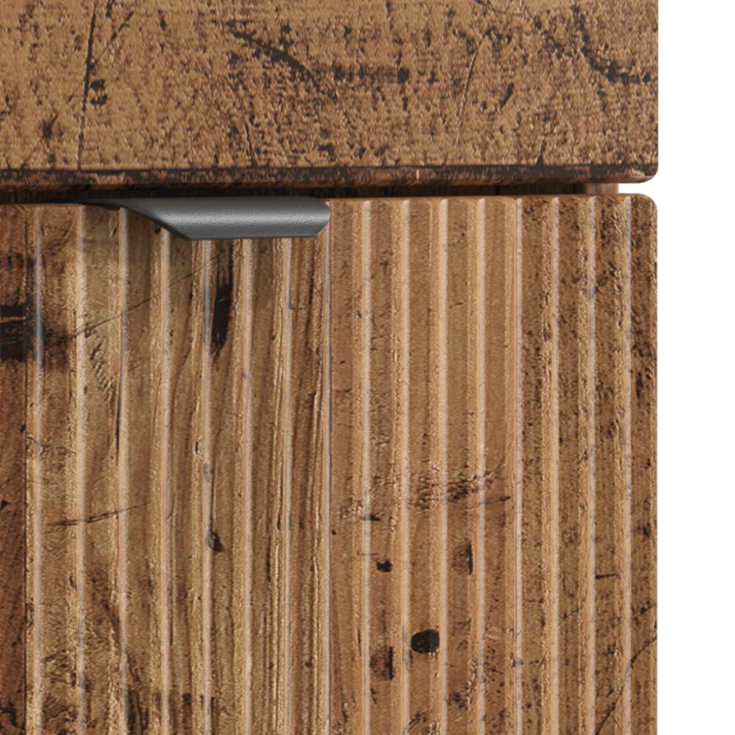 Badezimmermöbel-Set Altholz 56 x 37,5 x 81 cm Holzwerkstoff