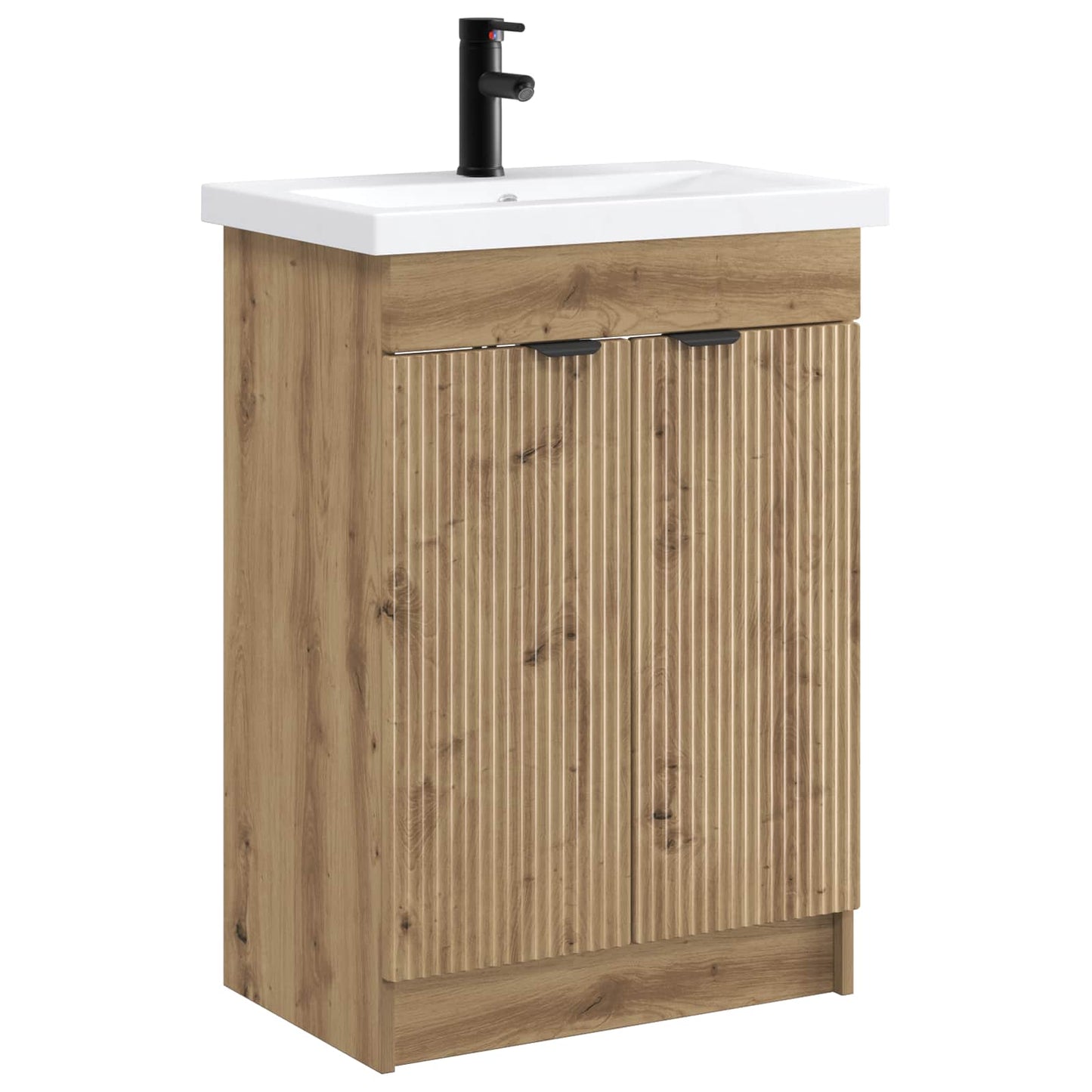 Badezimmermöbel-Set Artisan-Eiche 56 x 37,5 x 81 cm