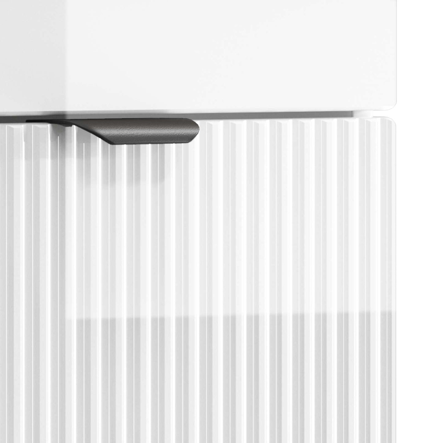 Badezimmermöbel-Set Hochglanz Weiß 78,5 x 37,5 x 81 cm