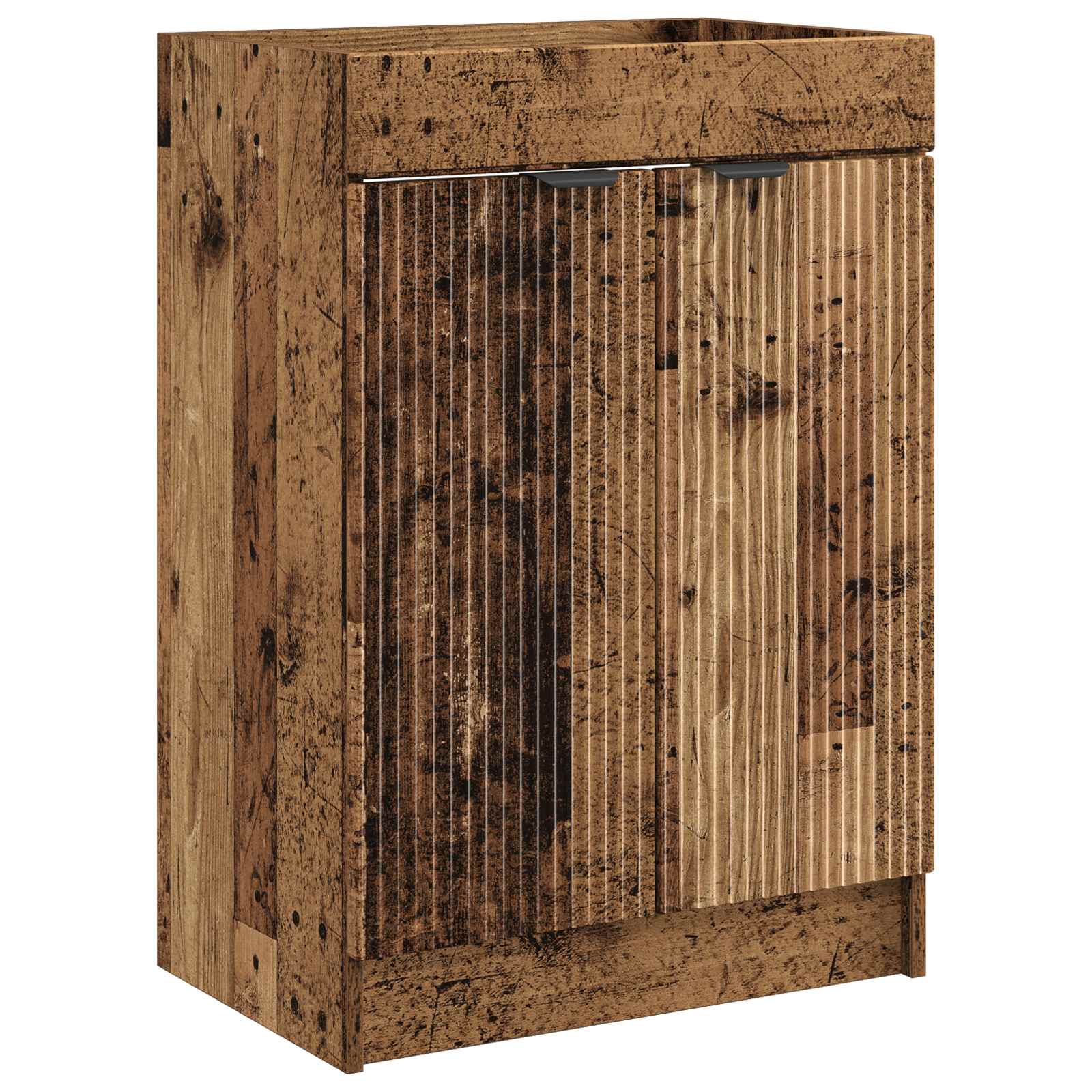 Badezimmermöbel-Set Altholz 78,5 x 37,5 x 81 cm Holzwerkstoff