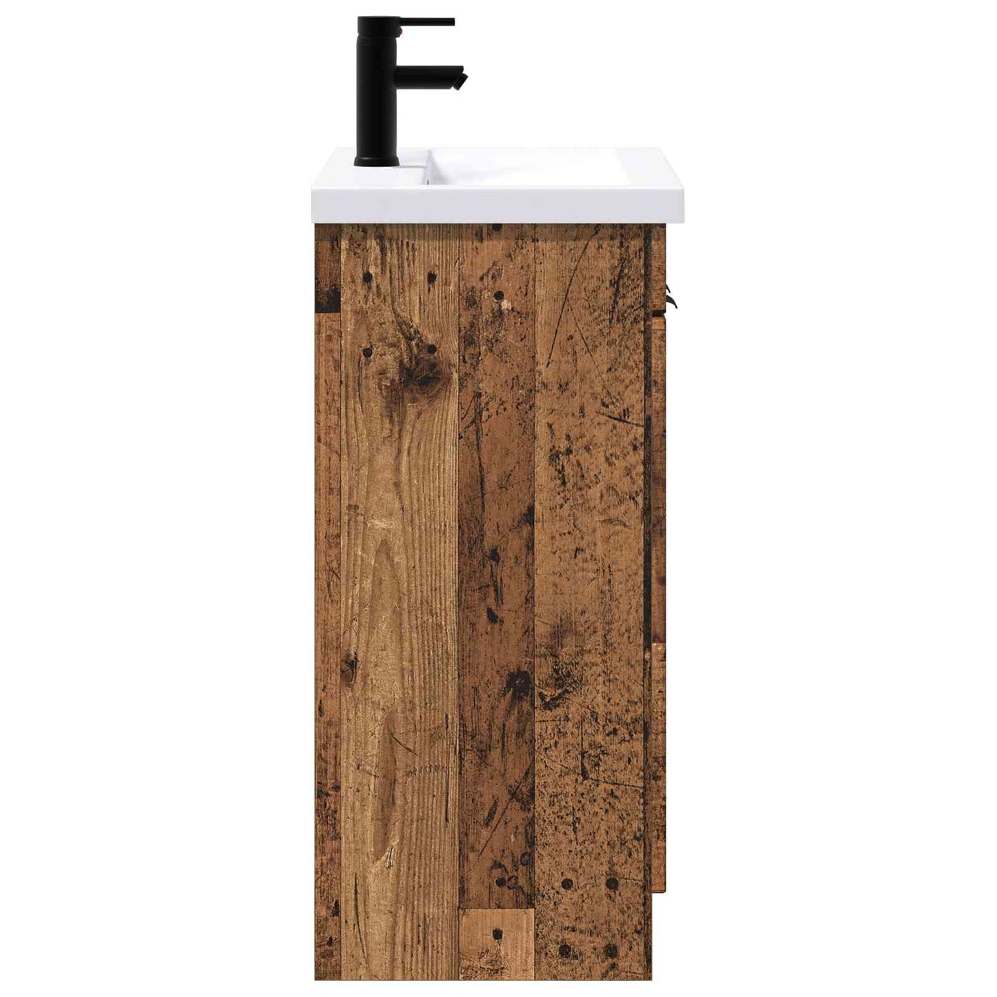 Badezimmermöbel-Set Altholz 78,5 x 37,5 x 81 cm Holzwerkstoff