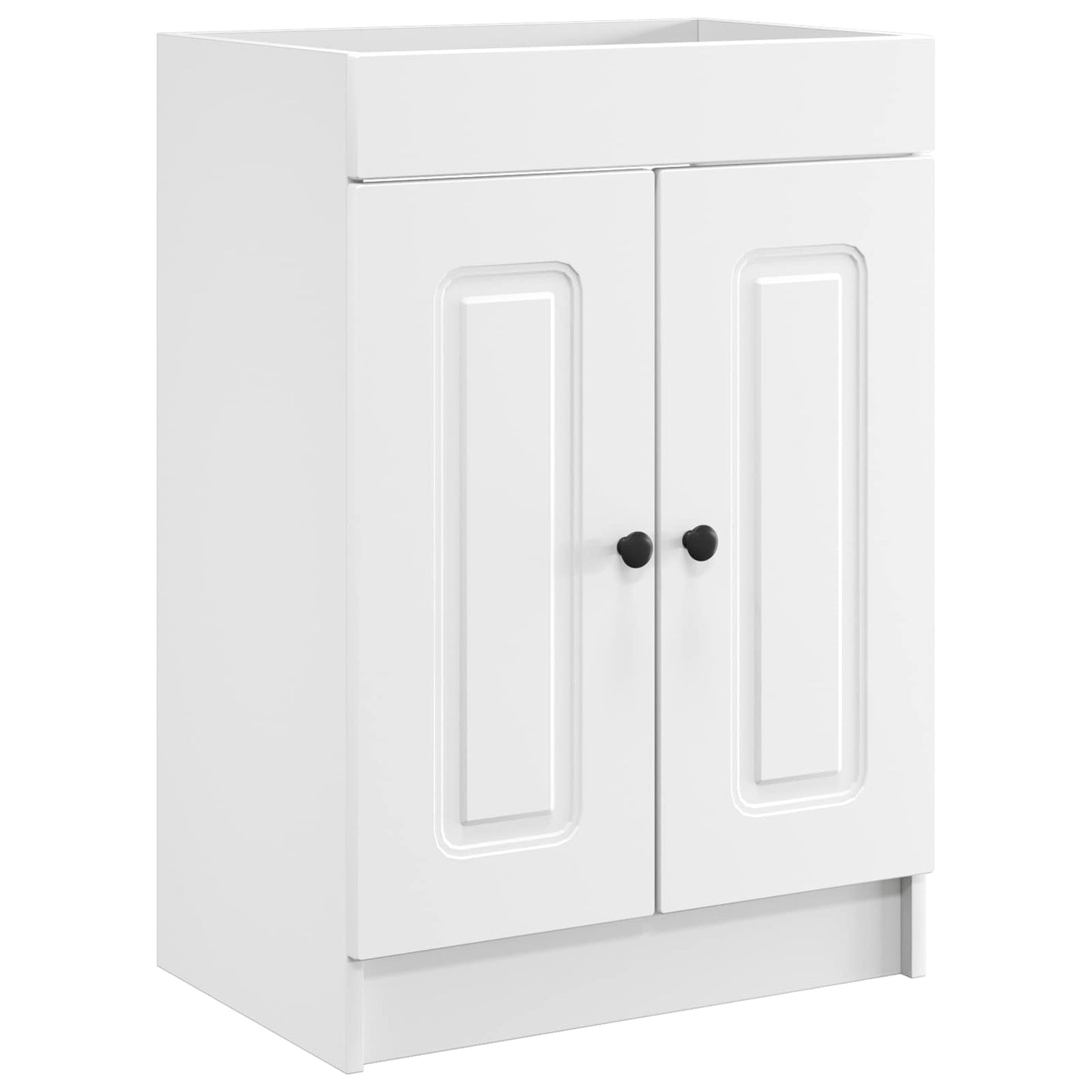 Badezimmermöbel-Set Weiß 56 x 37,5 x 81 cm Holzwerkstoff