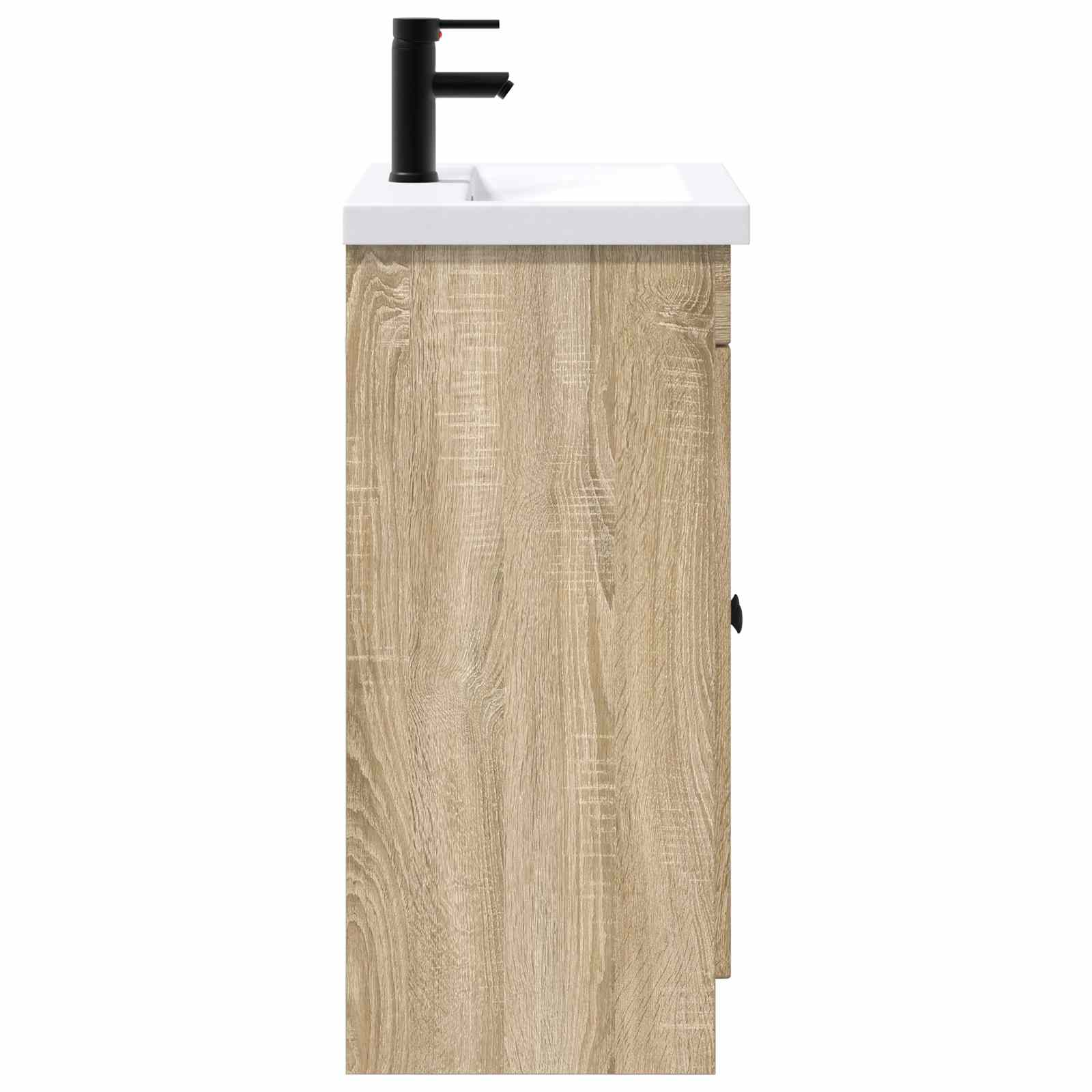 Badezimmermöbel-Set Sonoma-Eiche 56 x 37,5 x 81 cm