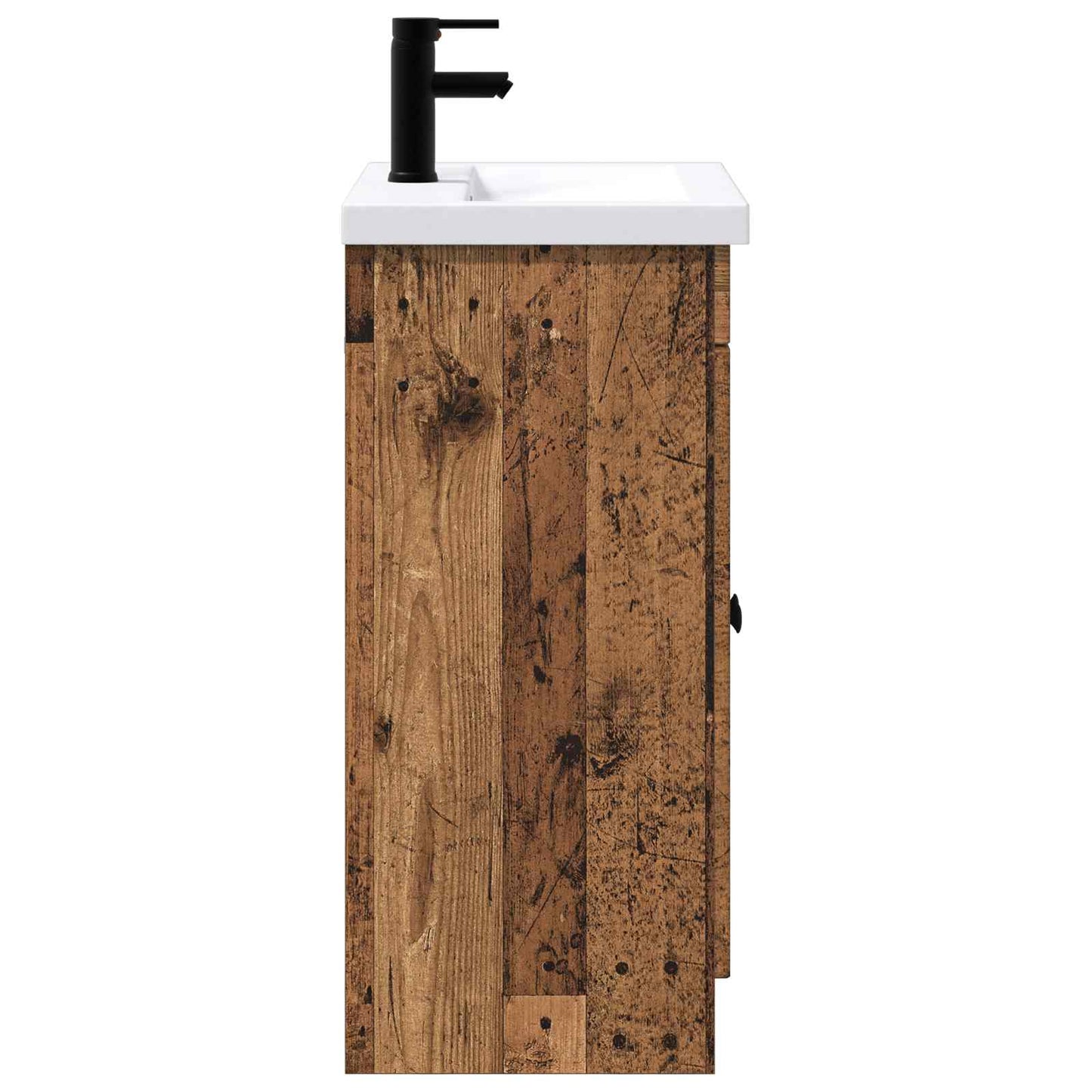 Badezimmermöbel-Set Altholz 56 x 37,5 x 81 cm Holzwerkstoff