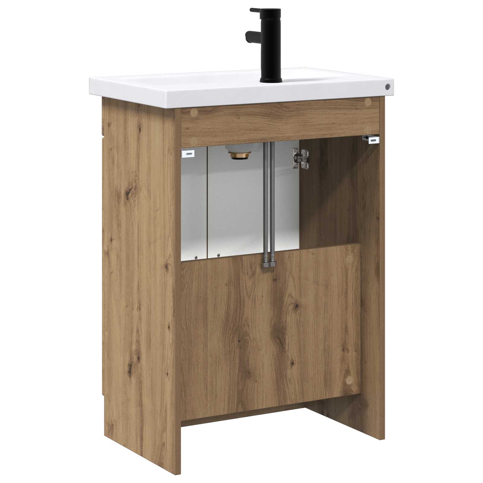Badezimmermöbel-Set Artisan-Eiche 56 x 37,5 x 81 cm