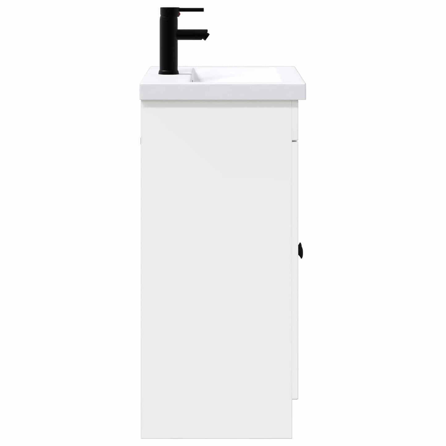 Badezimmermöbel-Set Hochglanz Weiß 78,5 x 37,5 x 81 cm