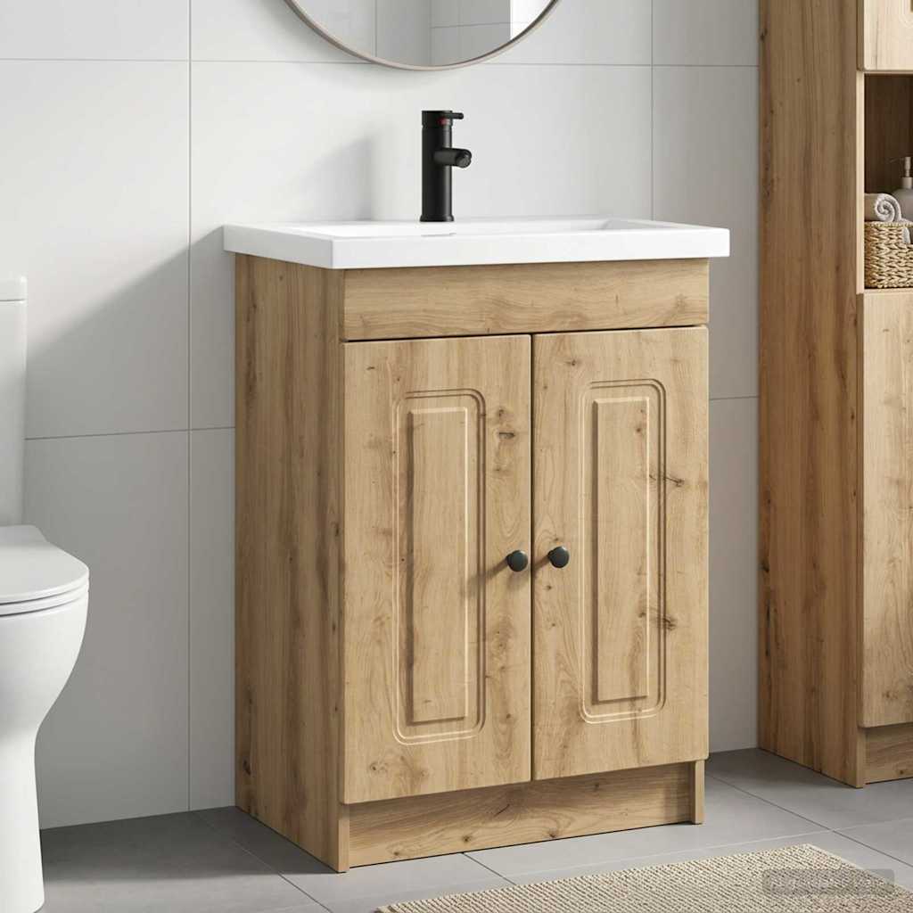 Badezimmermöbel-Set Artisan-Eiche 78,5 x 37,5 x 81 cm