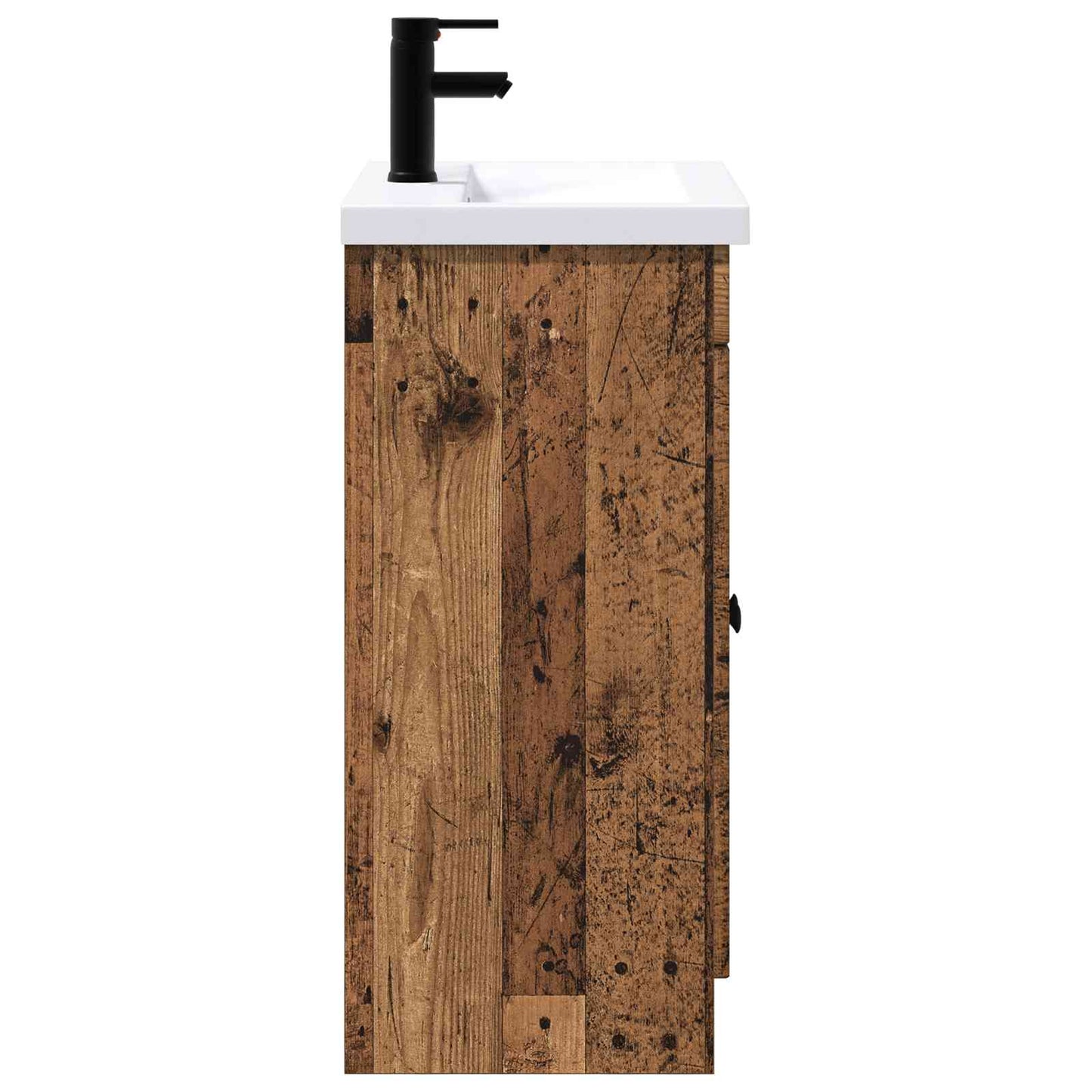 Badezimmermöbel-Set Altholz 56 x 37,5 x 81 cm Holzwerkstoff